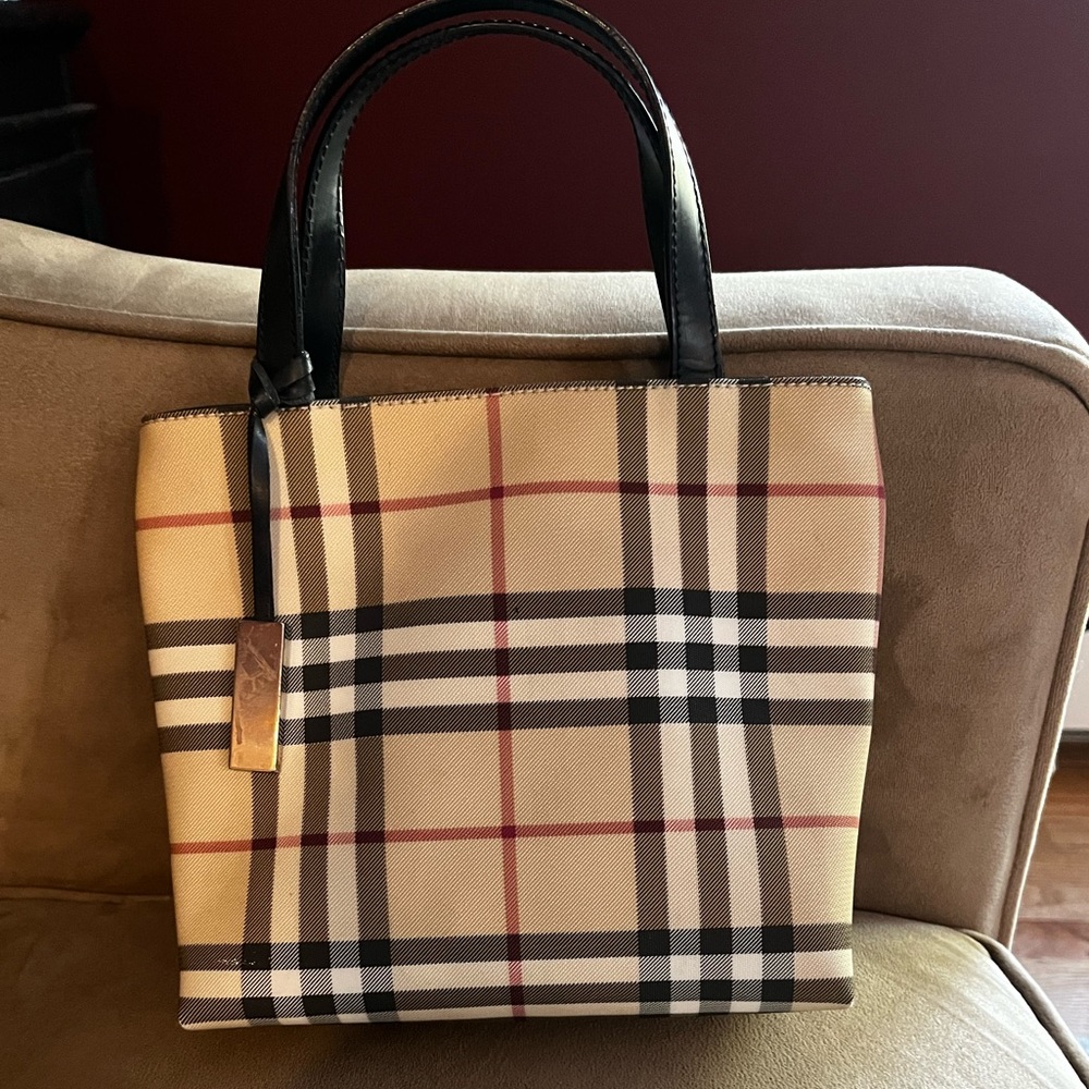 Authentic Burberry tote